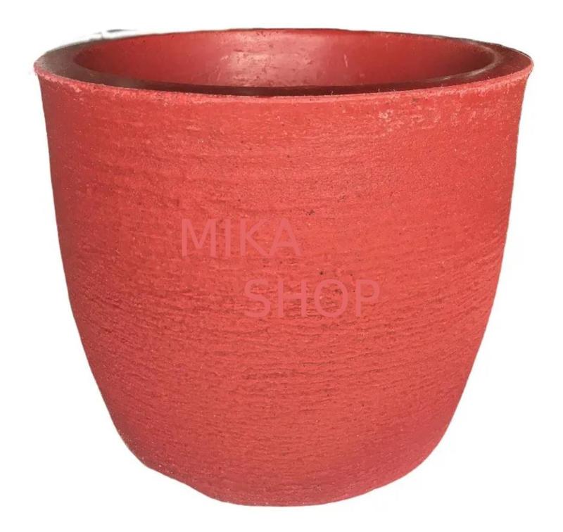 Vaso Decorativo Para Plantas Cone Modelo Grafiato Interior E Exterior