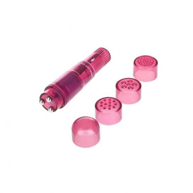 Vibrador De Clit Ris Pontas Remov Veis Mega Import Produtos Sex