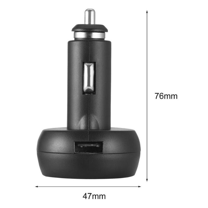Painel Carregador 3 Em 1 USB 12V - Com Voltímetro Para Carro