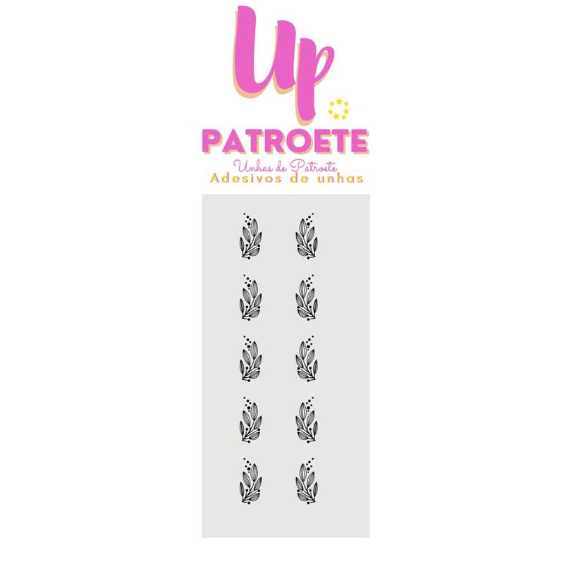 Adesivos para unhas mascaras + marcas chora agora, ri depois Mandrake -  Unhas de Patroete - Adesivos de Unhas - Magazine Luiza