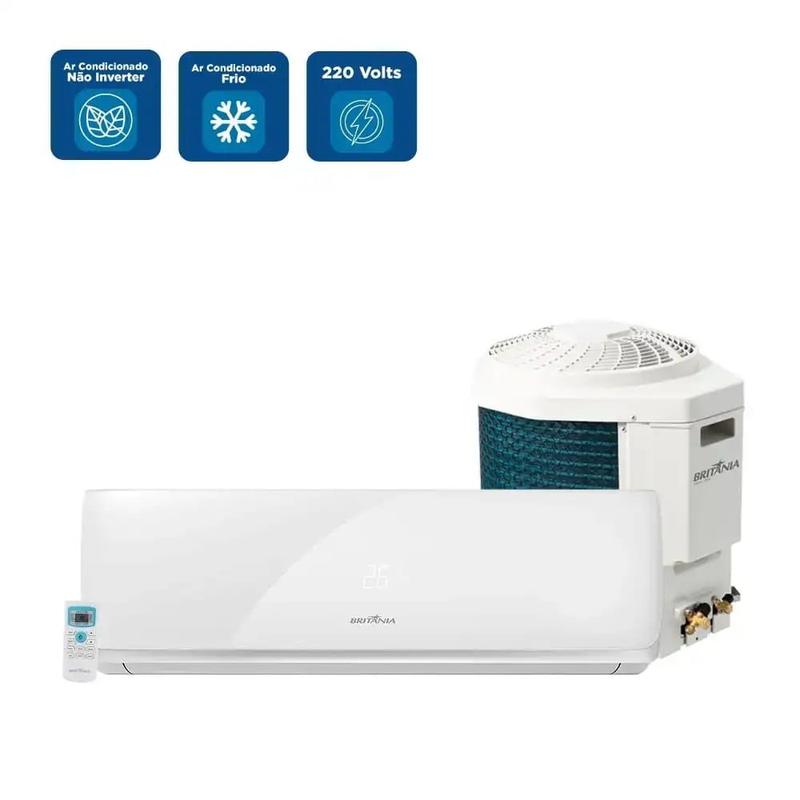 Ar-condicionado Split Britânia 9000 BTUs Frio - 220V