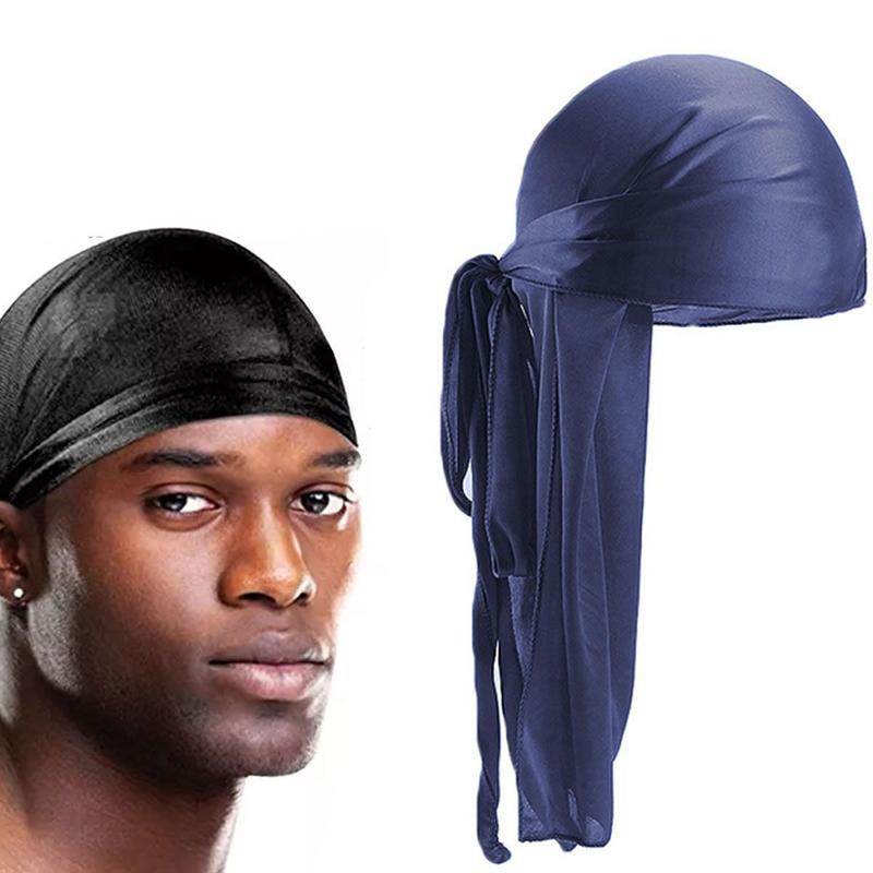 Durag Bandana Dureg Para Fazer Waves Branca : : Moda