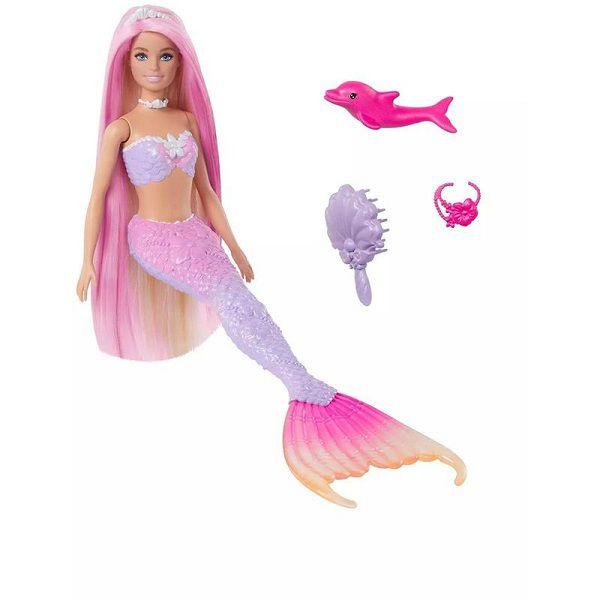Barbie Fantasy Sereias Cores Magicas Branca Mattel HRP96 Boneca