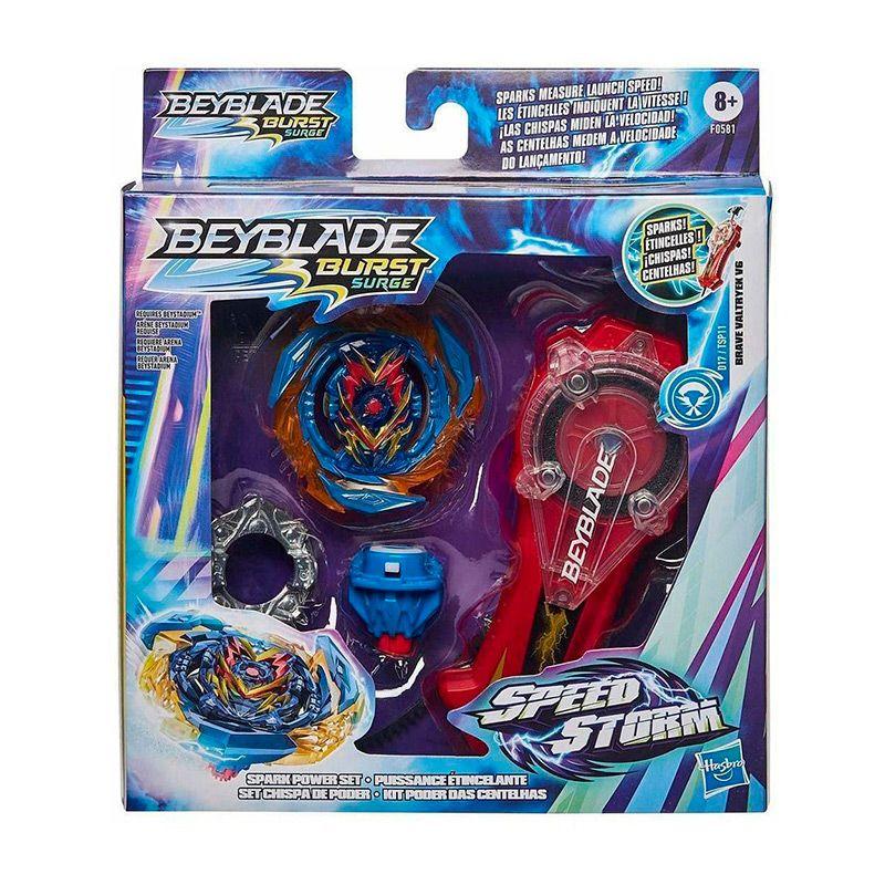 Piões de Batalha - Beyblade Burst - Valtryek Kit Triplo - Hasbro