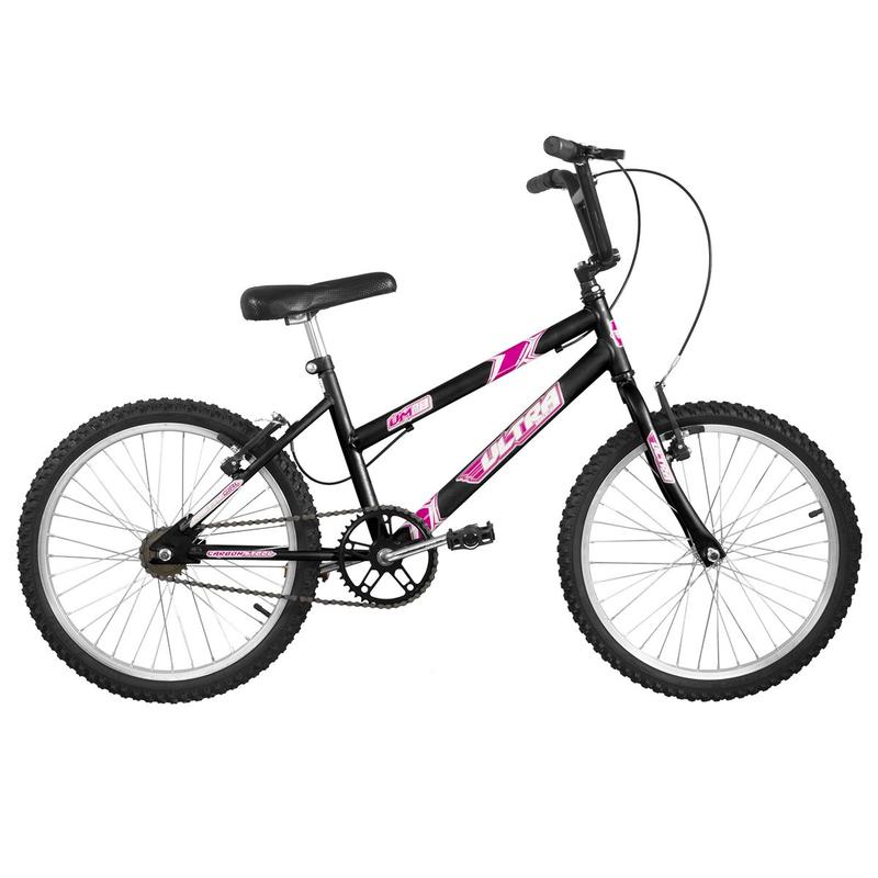 Bicicleta Aro 20 Ultra Bikes Feminina Freios V-Brake Bicicleta