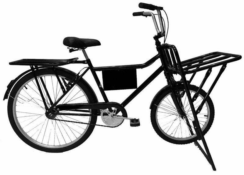 Bicicleta Cargueira De Carga Pesada Bagageira Food Bike Casa do
