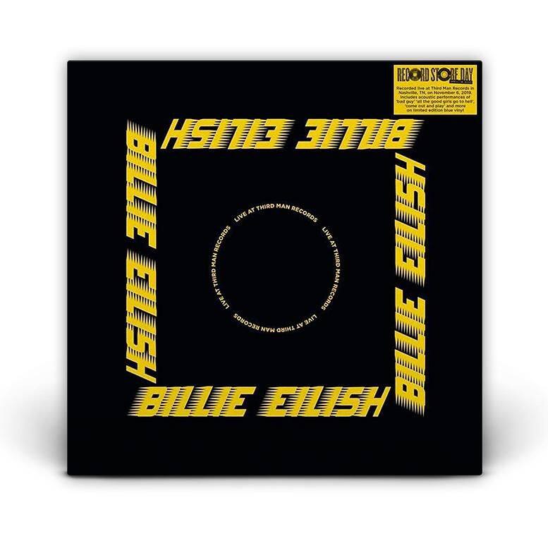 Billie Eilish - LP Live At Third Man Records Azul Limitado 