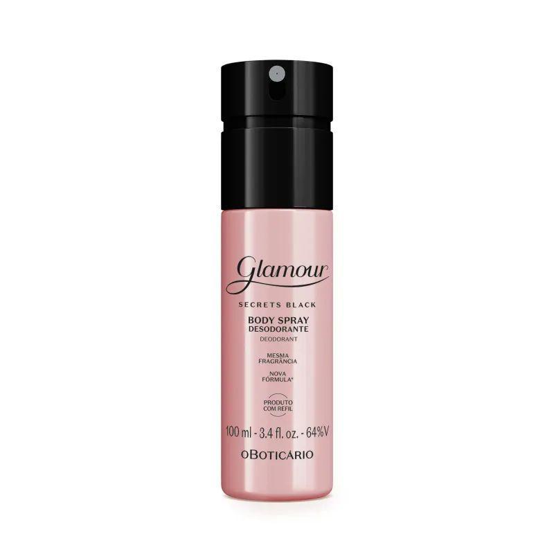 Desodorante Body Spray Glamour, da O Boticário