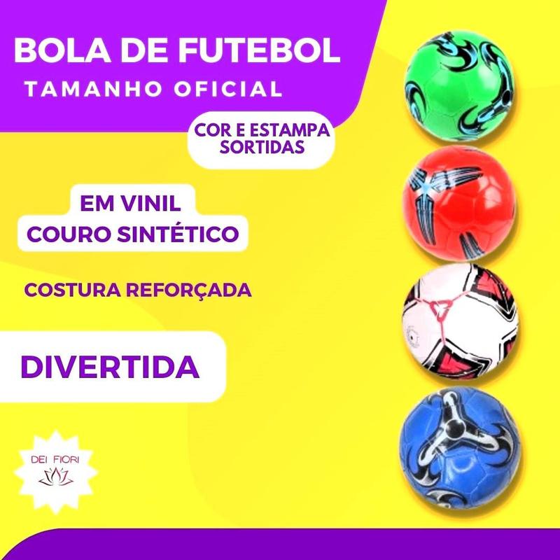 Bola De Jogar Futebol De Campo Quadra Areia Couro Costurada. no