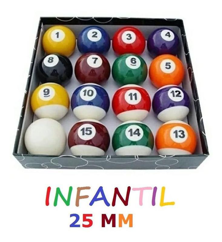 Jogo De Bilhar Com 16 Bolas De Sinuca 54mm Tamanho Oficial - Billiard -  Estojo para Bolas de Sinuca / Bilhar - Magazine Luiza