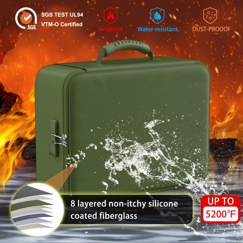 Bolsa à Prova De Fogo ENGPOW - Proteja Seus Documentos Importantes