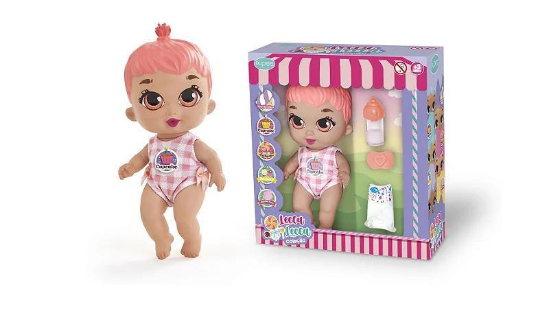 Boneca Mc Divertida Loira Articulada 1710 - Baby Brink