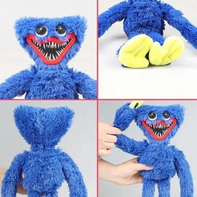 Huggy Wuggy Brasil Pelucia Azul Boneco Playtime Pop Time Bri