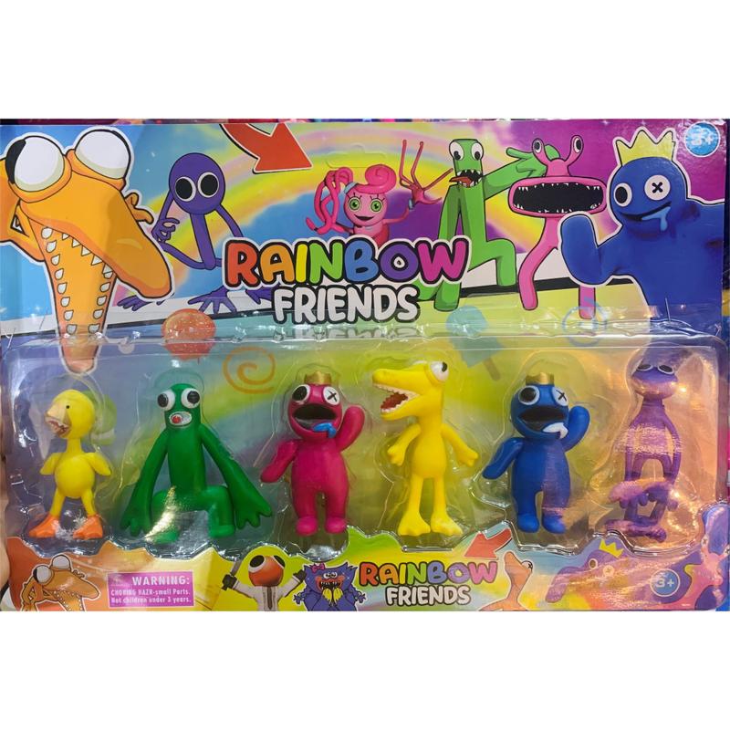 Bonecos Rainbow Friends Babão Red Green Jogo Roblox - Kids Think