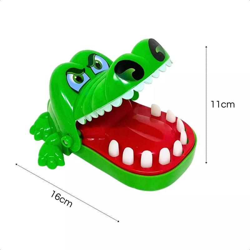 Mini Jacaré Brinquedo Crocodilo Jogo Dentista Morde Dedo