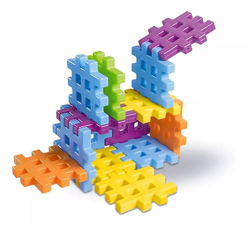Brinquedo Educativo Cometa - Caminhão De Montar Com 49 Peças