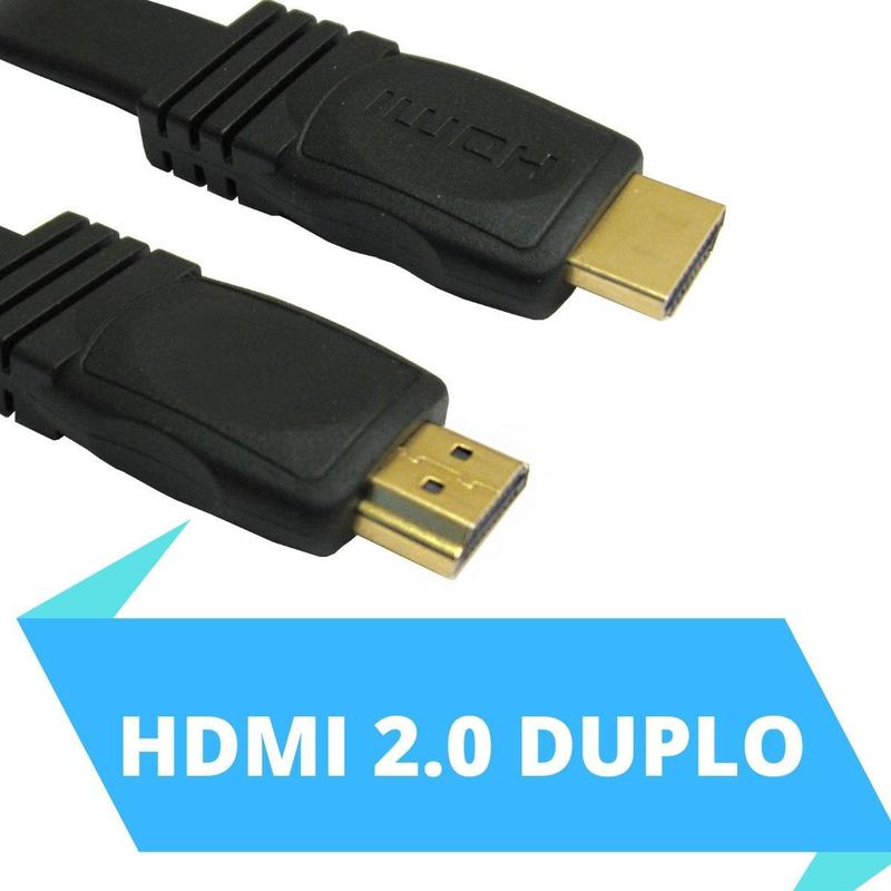 Cabo HDMI 2.0 4K UHD 3D Blindado c/Filtro 1,8m - PCSHOP Informática