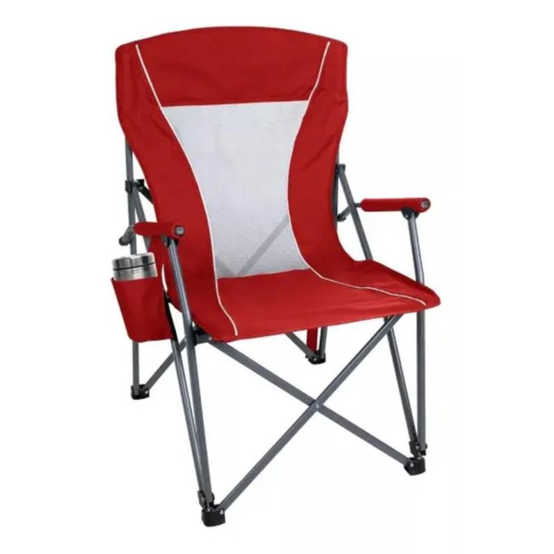 Pack 2 Cadeiras Camping FUNDANGO | Com Mesa Lateral E Porta-Copos