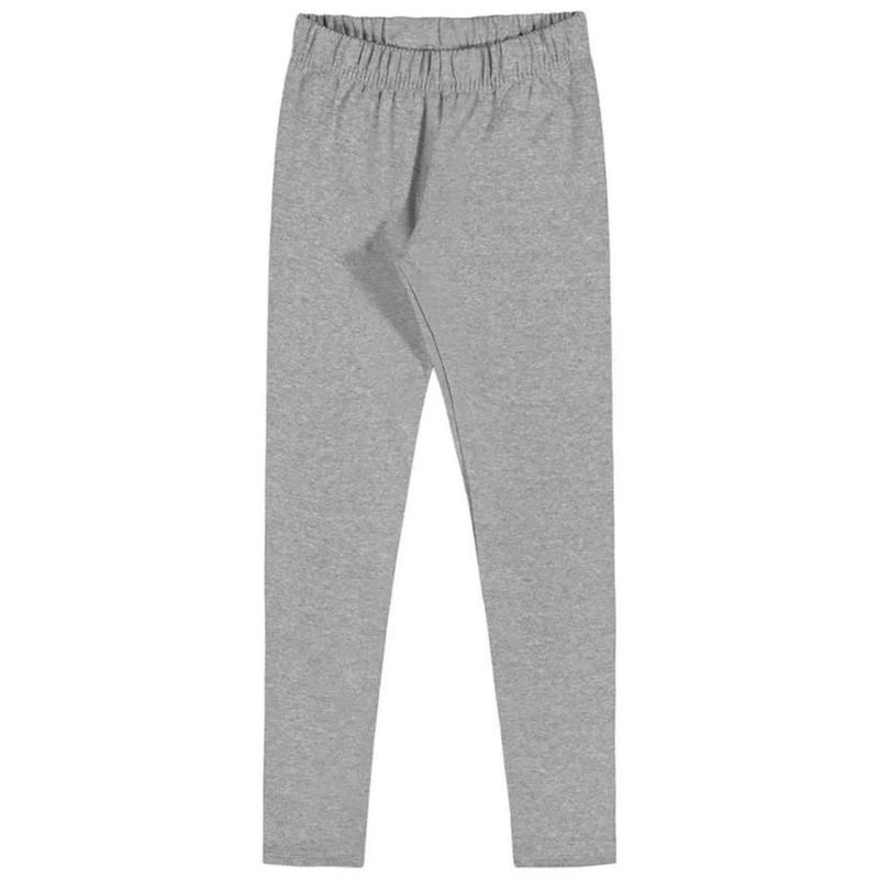 Calça Legging Infantil Leveret - Algodão Elástico Conforto Para Crianças