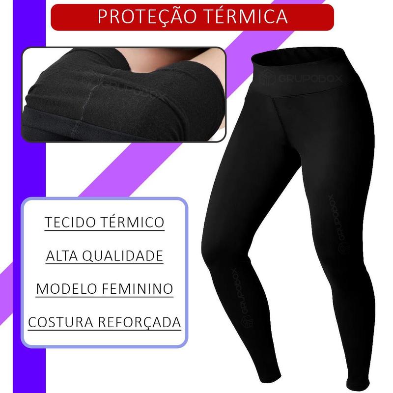 Legging Infantil Com Forro De Lã Resinta - Pacote Com 5, Aquece No Frio