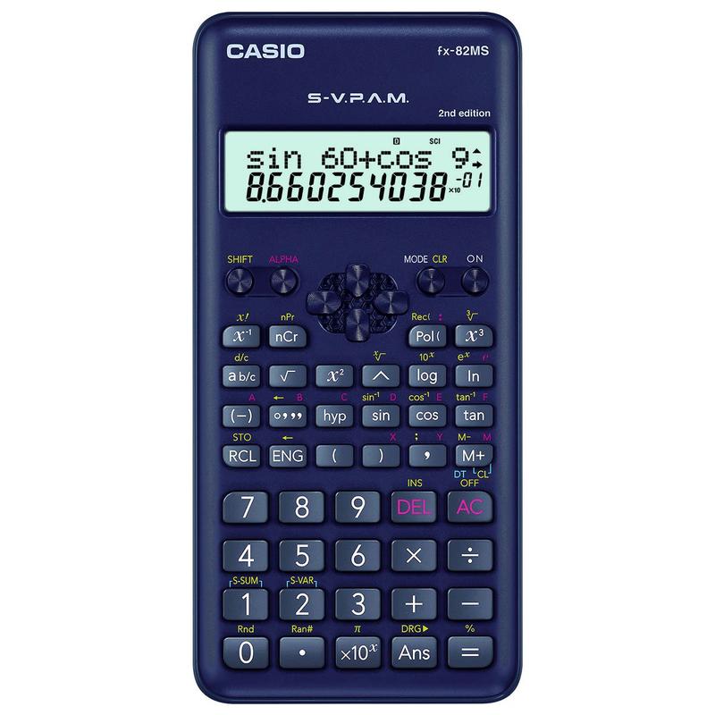 Fx 82ms Amazon Calculadora Cientifica Casio Fx 82ms Calculadora