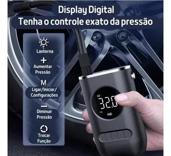 Calibrador E Compressor Ar Portátil Conveniência E - Dk - Calibrador de  Pneus - Magazine Luiza