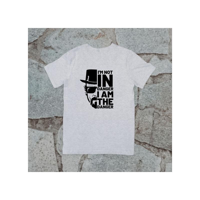 Camiseta Oficial Breaking Bad 'I Am The Danger' - Licencia Original Para Mujer