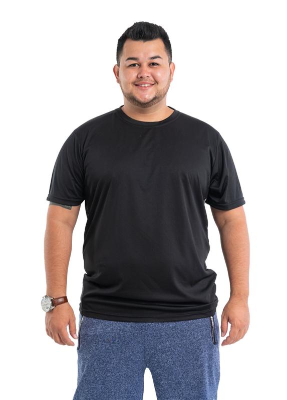 Camiseta Dry Fit Plus Size Masculina Academia Treinos Esporte