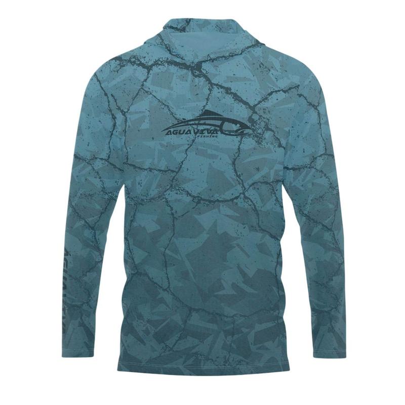 Camiseta Manga Longa Com Proteção UV FPS 50+ - Ideal Para Pesca E Caminhadas