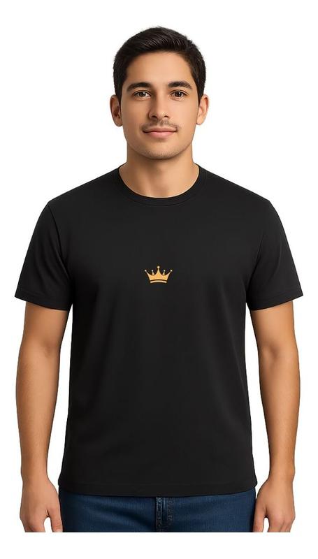 Camisa Crista Evangelica Masculina Gospel Jesus Dourada Coca Cola