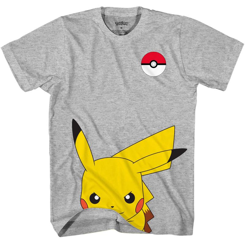 Camiseta Pokemon - Pacote Com 1 Ou 3 Para Crianças E Adolescentes