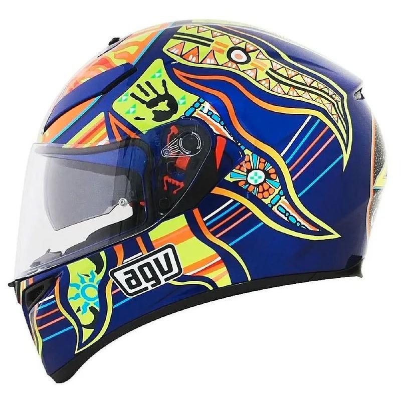 agv k3 rossi 5 continents helmet SV 5-CONT MOTOSTYLEONLINE AGV K3 SV Five Continents