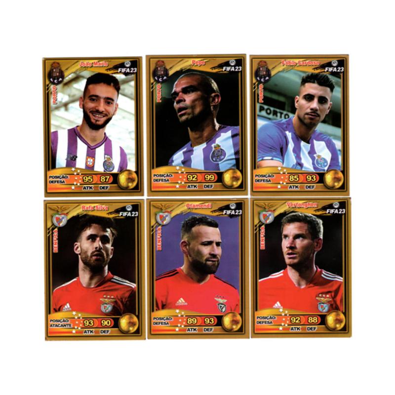 Kit 200 Cards Fifa Icons Ultimate Team 23 Jogadores Icones - Kids Think Big  - Deck de Cartas - Magazine Luiza