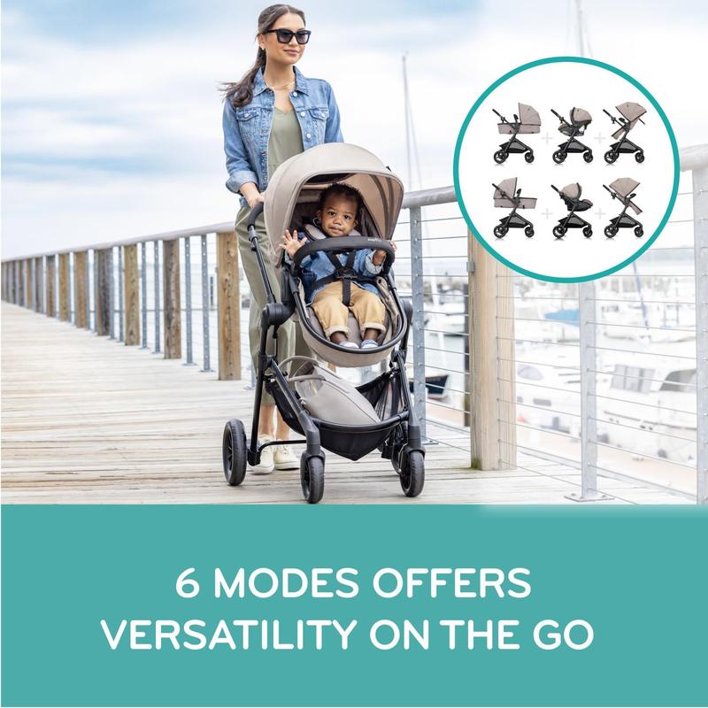 wheels for maxi cosi car seat Maxi-Cosi Gia XP Luxe 3-Wheel Travel System, Midnight Moon Variant:TNF Black/ TNF White Deuter Futura 42 L The Zelia ² Luxe Push Tricycle