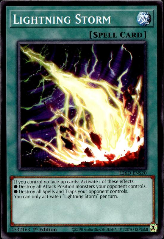 lightning storm yugioh card (Master Duel) up cards Lightning Storm [Quarter Century Secret