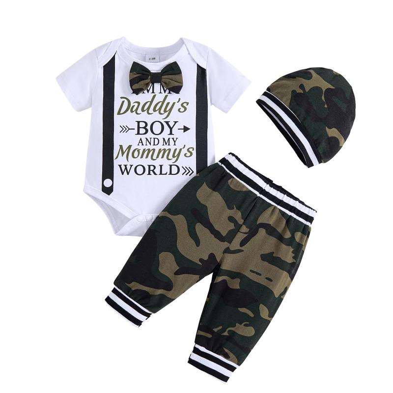 Conjunto De Roupas Kimi Bear Para Meninos - Moletom E Calça, Outono/Inverno