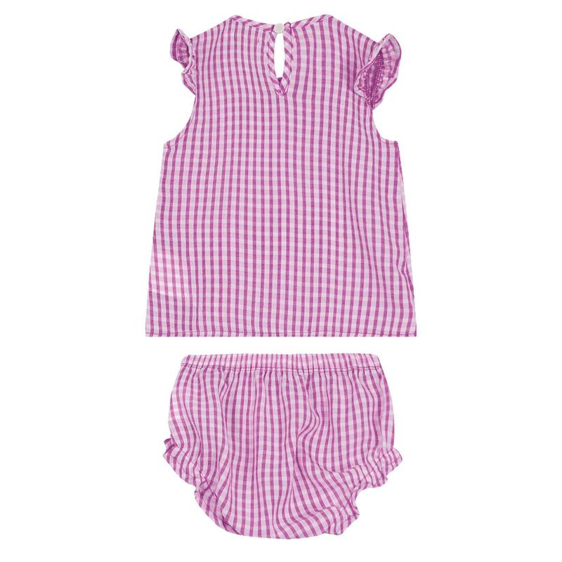 Capa Fralda City Threads - Algodão EUA Menino Menina 0-3 Meses Rosa