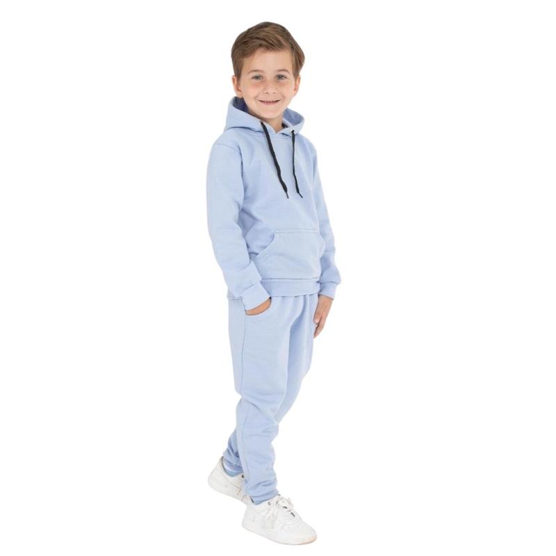 Calça Moletom Infantil WIYOSHY - Algodão Com Cordão 4-12 Anos