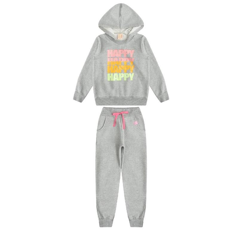 Casaco Inverno Infantil Happy Cherry - Impermeável Capuz Urso