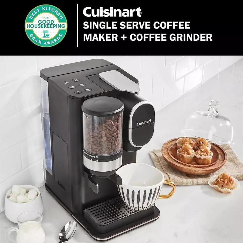 Cuisinart Cafeteira Dose Única Com Moedor Café Integrado