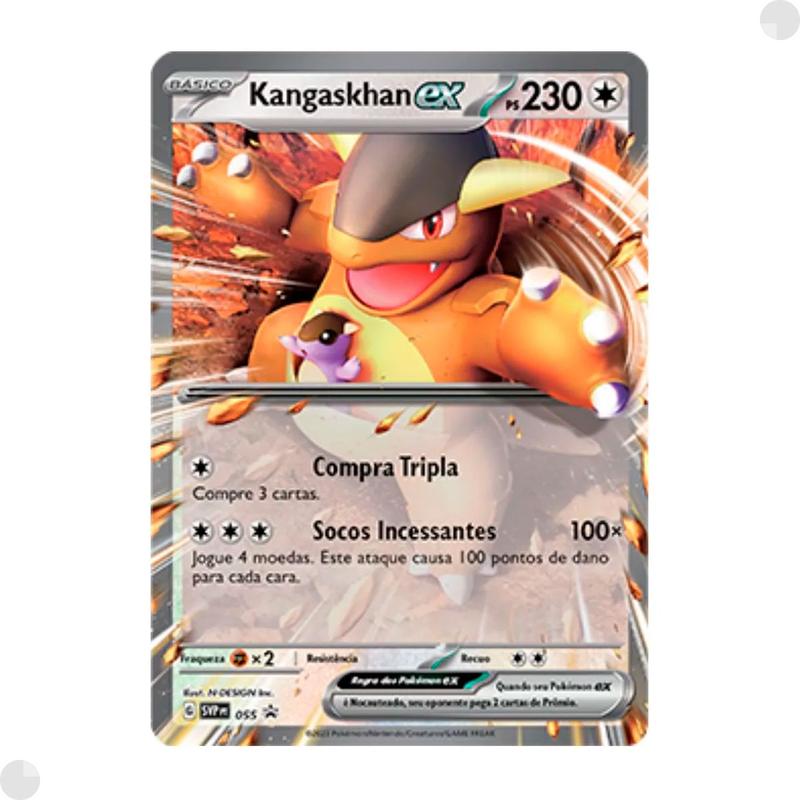 Pokémon TCG Baraja Kangaskhan-ex - 60 Cartas Lista Para Usar Con Código Para Pokémon Live (Edición Italiana)