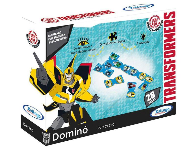 JOGO DOMINO ASSOCIACAO DE IDEIAS MADEIRA 28 PECAS XALINGO MINHA ESCOLINHA