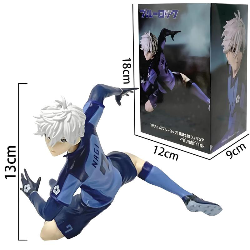 YLQANONG REO Mikage Figuras Chigiri Hyoma/Seishiro Nagi/Isagi Yoichi Estatuas De Figura De Acción De Anime 16 Cm/6.3 In