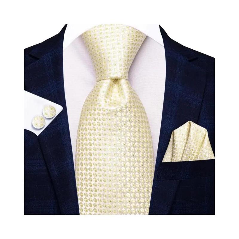 Conjunto Completo De Colete E Gravata Hi-Tie - 5 Peças Para Eventos Formais