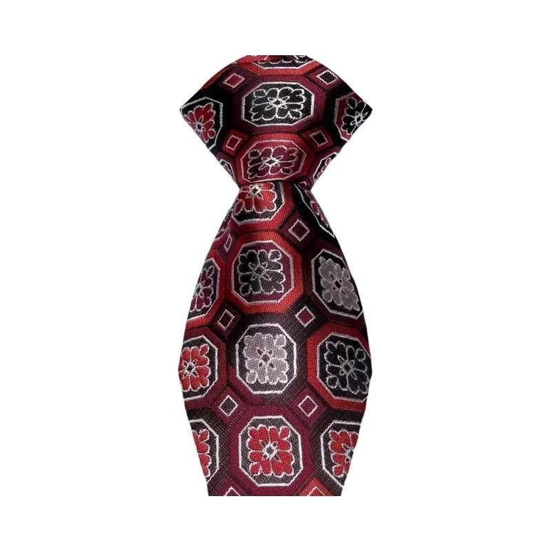 Gravata Masculina KissTies Paisley - Microfibra Floral Para Casamento E Eventos