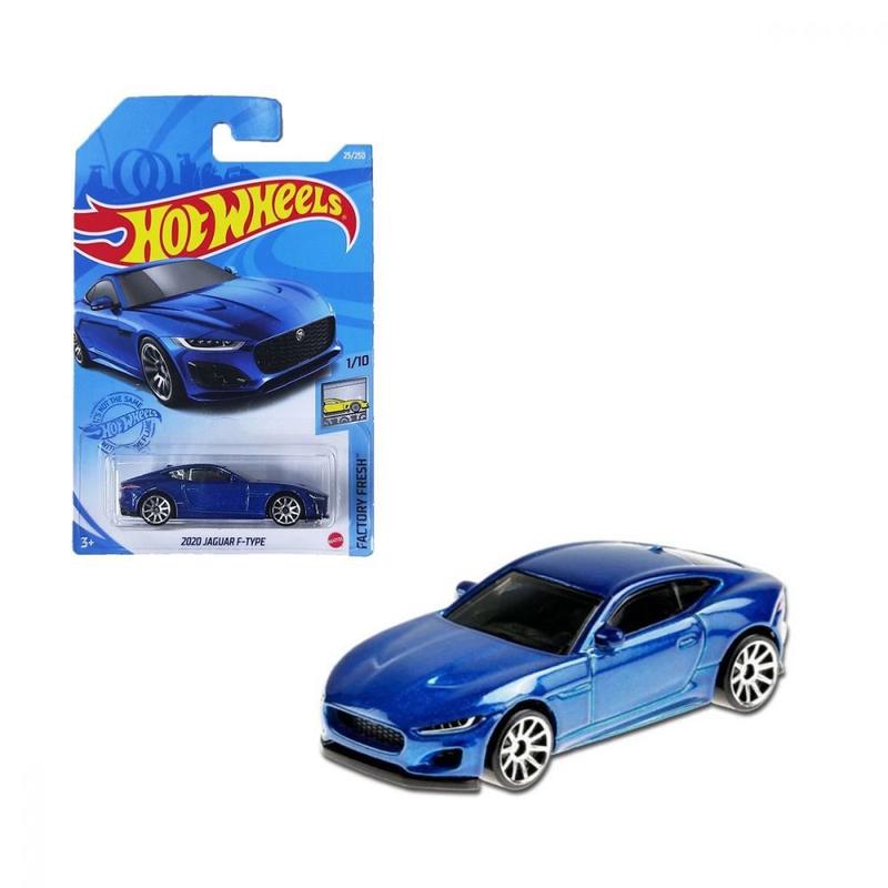 Hot Wheels 2020 Jaguar F-Type – Factory Fresh 1/10 Series, Blue Die-Cast Car (25/250) - View #2