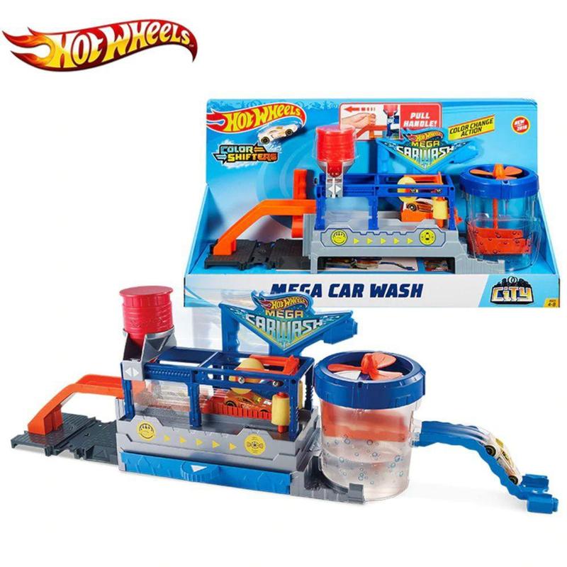 Pista Hot Wheels City - Color Shifters - Lava Rápido Mega Torre