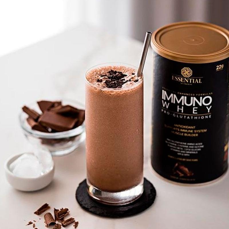 immuno whey pro glutathione Pro-glutathione (15 Sachs 31g) 465g - Essential Sabor Chocolate Energy Boost Immunocal Sport contains a unique blend of ingredients that helps increase cellular energy Immuno Golden Whey