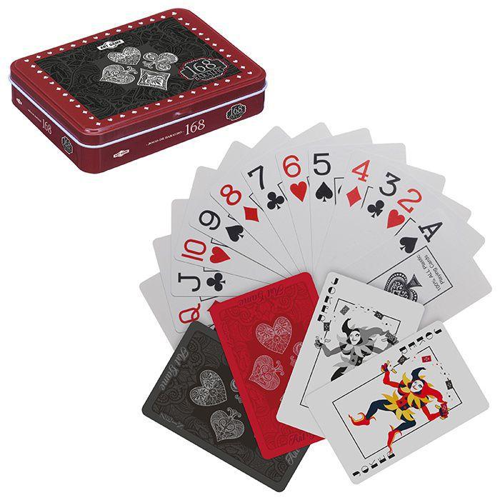 Conjunto 2 Baralho Azul e Vermelho Dois Jogos Truco Poker - CMZ