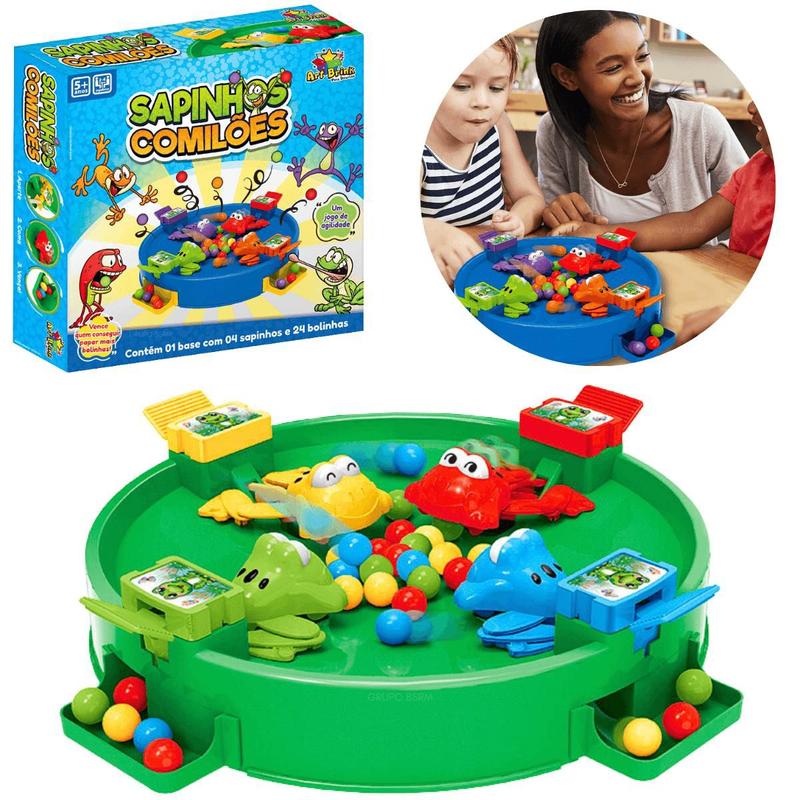 Jogos tabuleiro infantil Barril Pula Pirata ZFT134 Kit Jogo Pinguim Numa  Fria Quebra Gelo + Cilindro Latinha Mágica brinquedo criança 5 anos